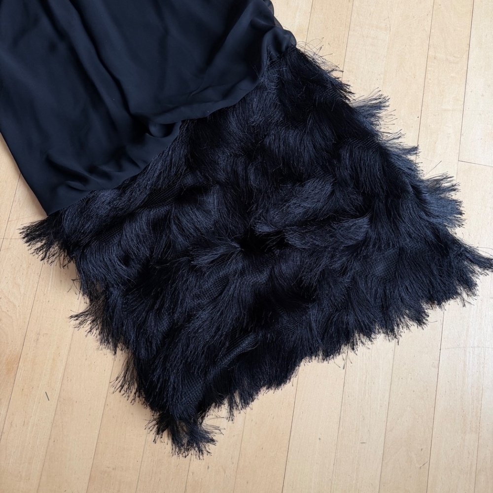 Aiden Mattox Black dress, 6, GL1322 - Picture 3 of 6